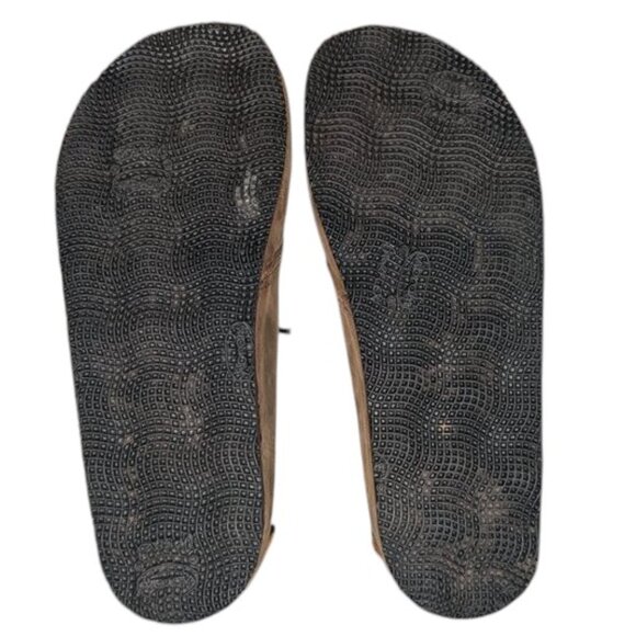 Bioline Line On Bruce Fettbraun Leather Lace Up Bootie Waxed Scarpetta Sneaker - Picture 7 of 7